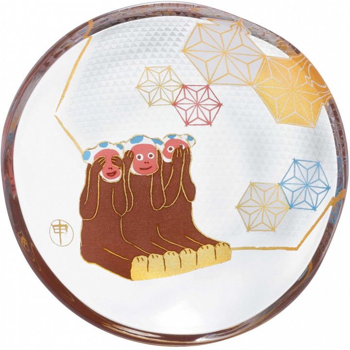 ADERIA - Small Plate Zodiac Signs - The Monkey 6009