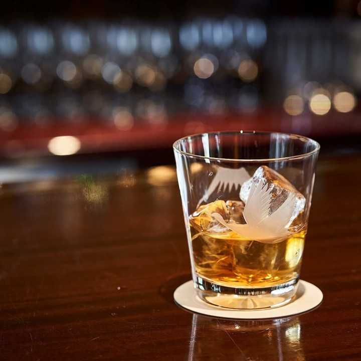 Mount Fuji glasses (Edo Kiriko) | Cookingsan.com