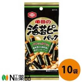 KAMEDA SEIKA - Crackers de Riz à l'Algue Nori & Cacahuètes Pack 39g x 10