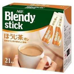 AJINOMOTO - AGF Thé vert torréfié (houjicha) au Lait - 21 Sticks
