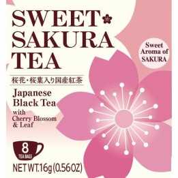 TEA BOUTIQUE - SWEET SAKURA TEA Thé Noir Sakura - 10 sachets