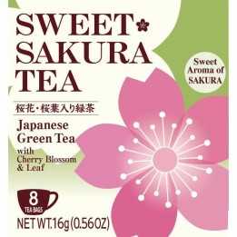 TEA BOUTIQUE - SWEET SAKURA TEA Thé Vert Sakura - 10 sachets
