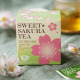 TEA BOUTIQUE - SWEET SAKURA TEA Sakura Green Tea - 10 bags