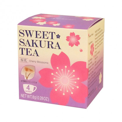 TEA BOUTIQUE - SWEET SAKURA TEA Infusion Sakura - 4 sachets