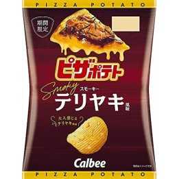 CALBEE - Pizza Potato Chips - Smoky Teriyaki 73g