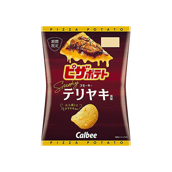 CALBEE - Chips Pizza Potato - Teriyaki Fumé 73g