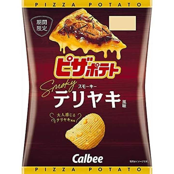 CALBEE - Chips Pizza Potato - Teriyaki Fumé 73g