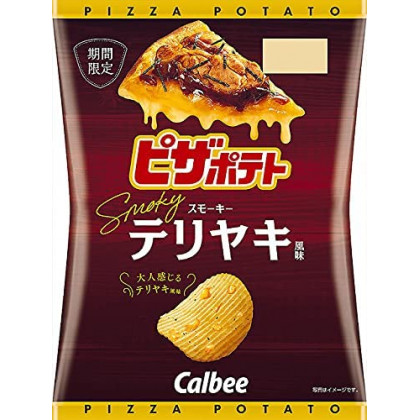 CALBEE - Pizza Potato Chips - Smoky Teriyaki 73g