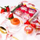 SOMIKAAN - Milk Pudding & Strawberry Jelly x4
