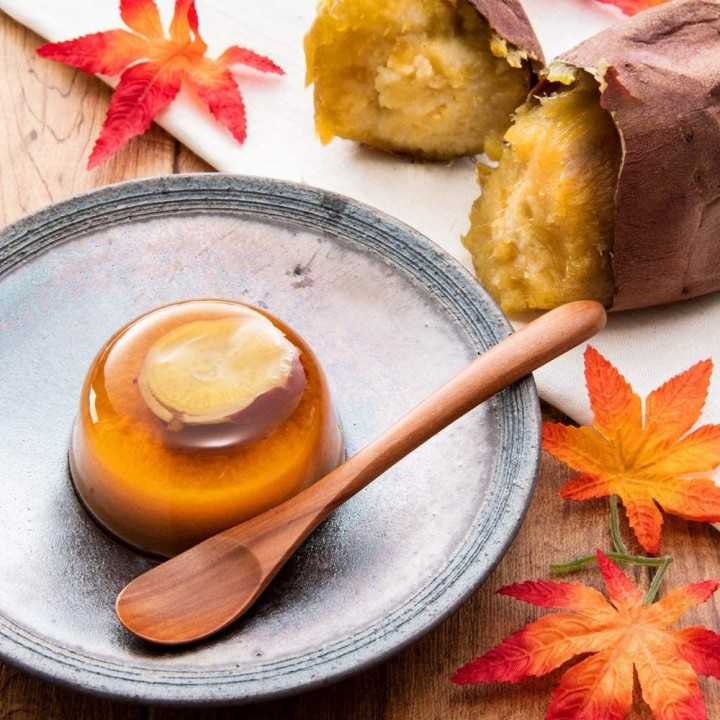 Puddings-Gelées à la Patate Douce Grillée | Cookingsan.com