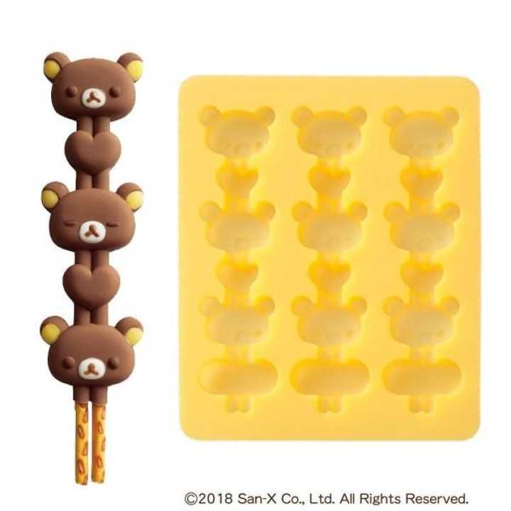 KAI GROUP - RILAKKUMA Chocolate Brochettes Moulds