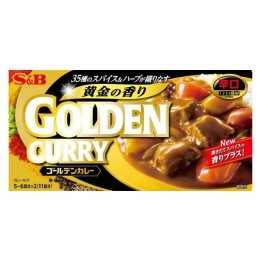 S&B - Golden Curry - Curry fortement épicé en cubes 198g