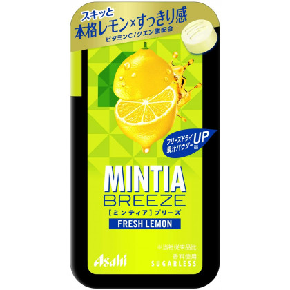 ASAHI - MINTIA Breeze - Fresh Lemon Candies x30