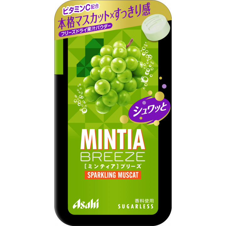 ASAHI - MINTIA Breeze - Bonbons Muscat Pétillant x30