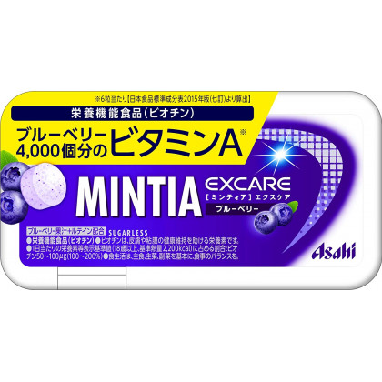 ASAHI - MINTIA Excare - Blueberry Candies x30