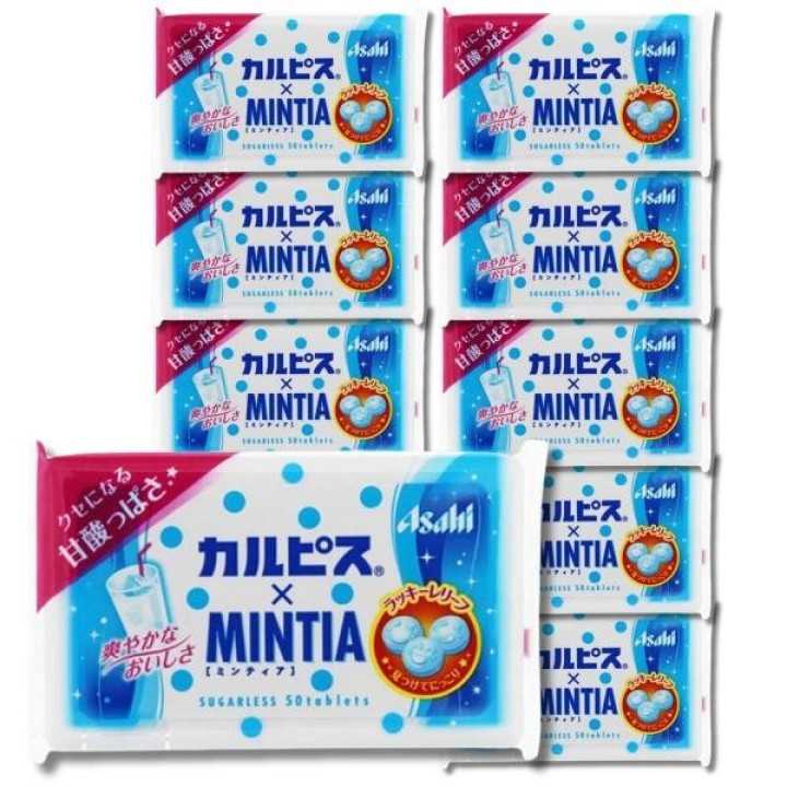 ASAHI - MINTIA & CALPIS Candies x50