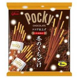 GLICO - Pocky d'Hiver - Chocolat Fondant - 6 sachets