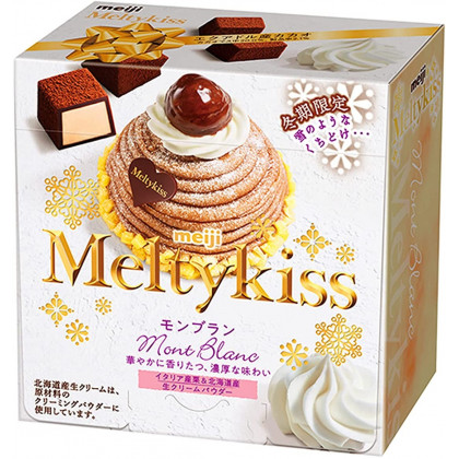 MEIJI - MELTYKISS Chocolats Mont Blanc 56g