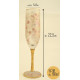 ADERIA - Flûtes à Champagne Sakura (cerisiers en fleurs) x2