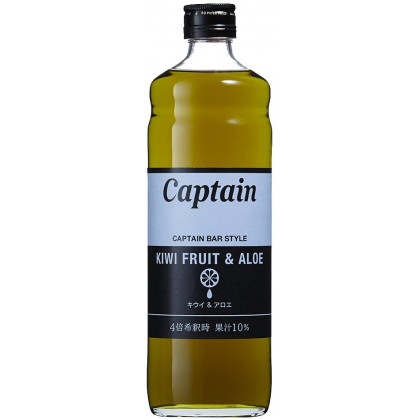 CAPTAIN - Kiwi Fruit & Aloe Syrup 600ml