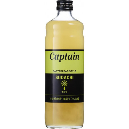 CAPTAIN - Sudachi Syrup 600ml