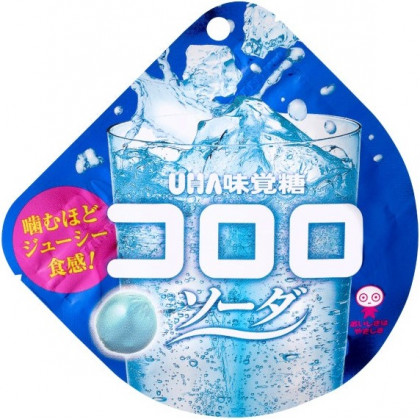 UHA MIKAKUTO - KORORO Soda Gummies 40g