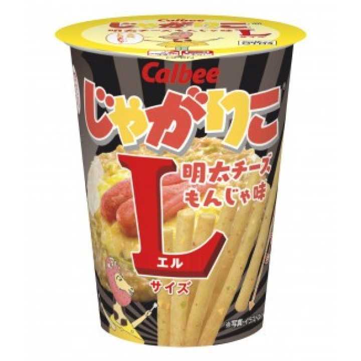 CALBEE - JAGARIKO Monjayaki Mentai & Fromage 68g - Taille L