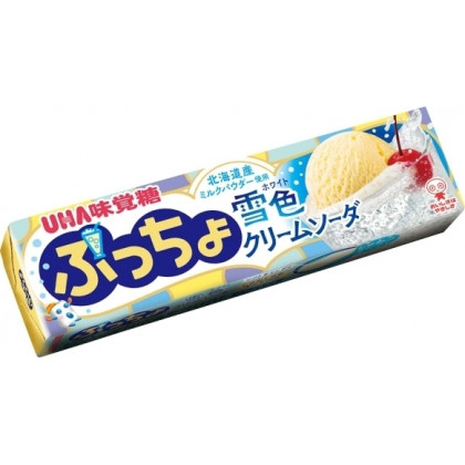 UHA MIKAKUTO - PUCHO Bonbons au Soda à la Crème 50g