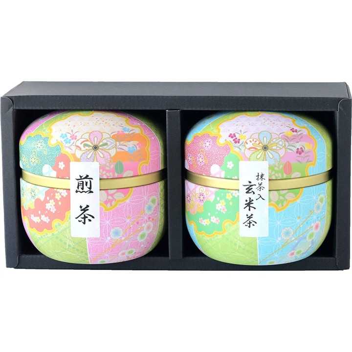 HAGIRICHA - Thé vert Sencha 50g / Thé vert Genmaicha 50g