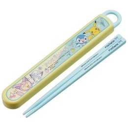 Skater - Pokemon Retro Children's Chopsticks and Case Set
