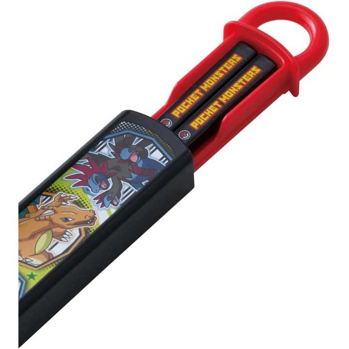 Juego de palillos y estuche infantil Pokemon | Cookingsan.es