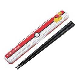 Skater - Pokemon Pokeball Chopsticks & Case Set