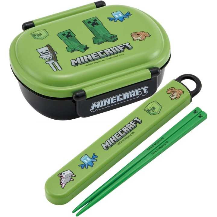 Palillos y estuche de Minecraft | Cookingsan.com