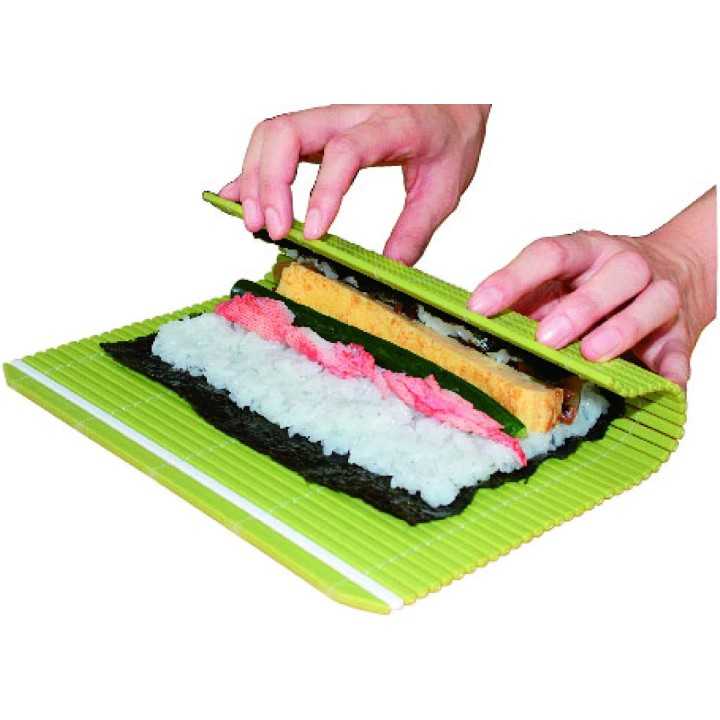 Hasegawa Rouleau à Maki Vert Makisu Plastique Antiadhésif…