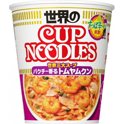 Nissin Foods - Cup Noodle Tom Yam Kung with Pakuchi Scent