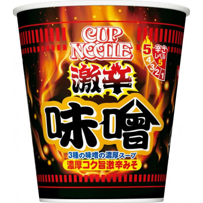 Nissin Foods - Cup Noodle Gekiharashi Miso Big