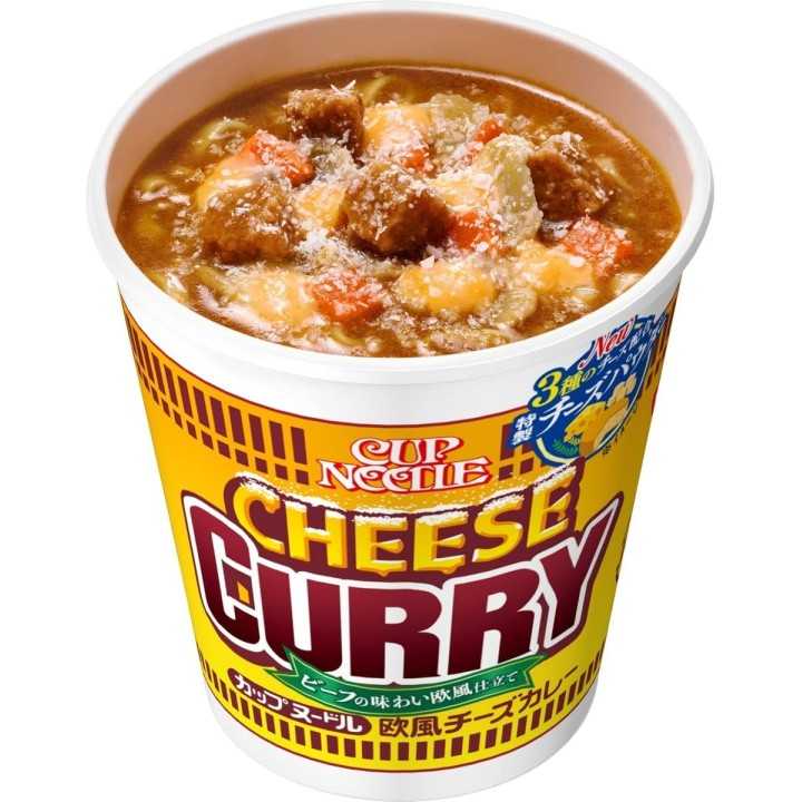 Cup Noodles Cheese Curry | Cookingsan.com