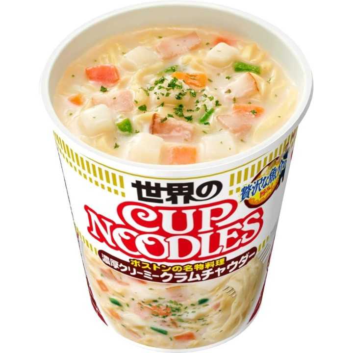 Cup Noodle Palourdes et Crème Epaisse | Cookingsan.com