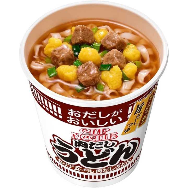 Cup Noodles Udon au bouillon de viande | Cookingsan.com