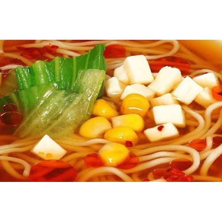 New Touch - Vegan Noodle Hot and Sour Soup | Cookingsan.com