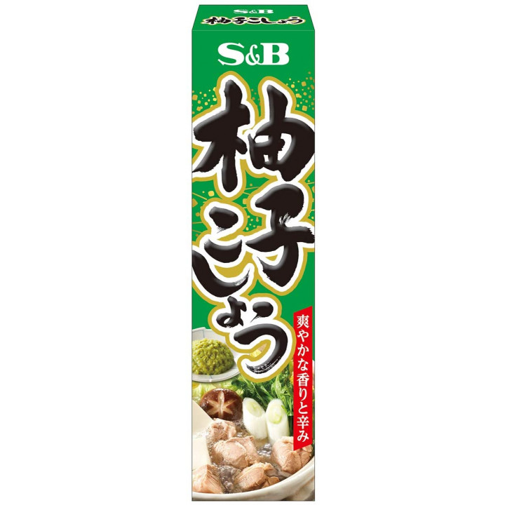 S&B - Yuzu & green pepper condiment 40g