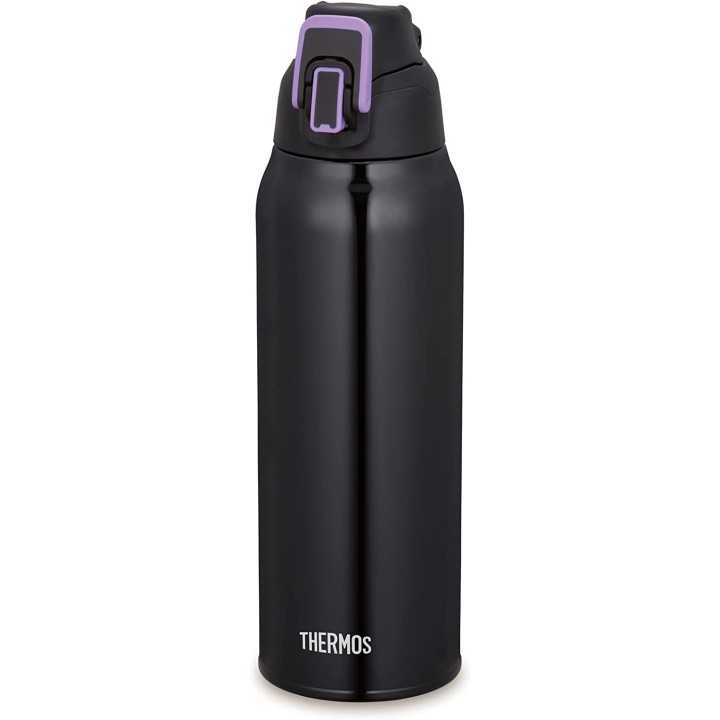 Thermos - Borraccia nera viola (1L) | Cookingsan.com