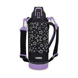 Thermos - Black Purple Water Bottle (1L)
