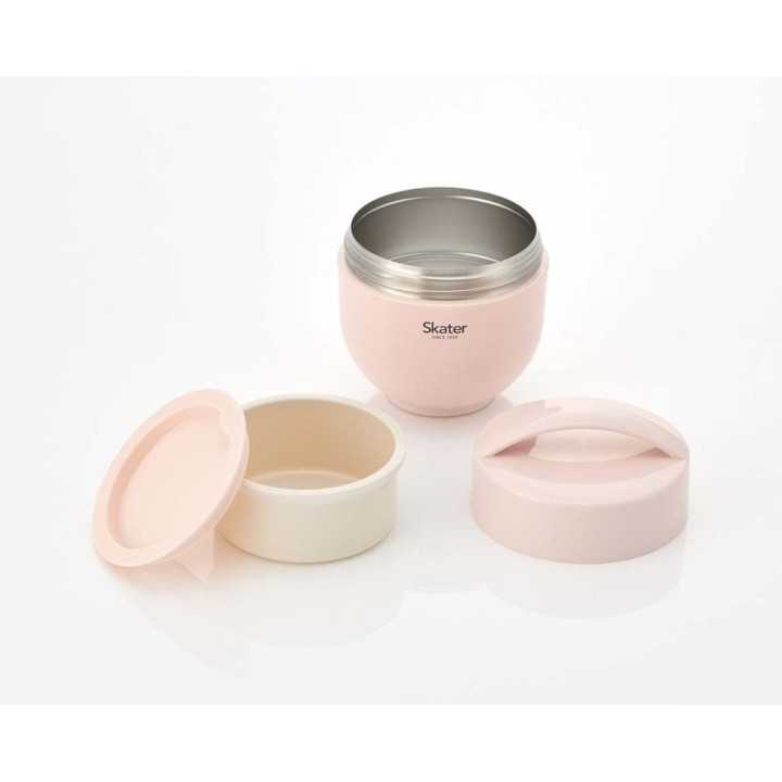 Skater - Boîte à lunch thermique Rose Mat | Cookingsan.com