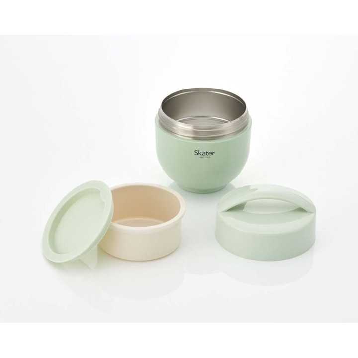 Skater - Boîte à lunch thermique Vert Mat | Cookingsan.com