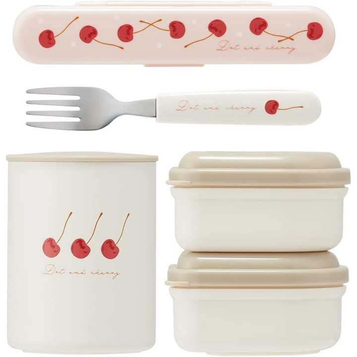 Skater - Set à Bento Dot & Cherry | Cookingsan.com