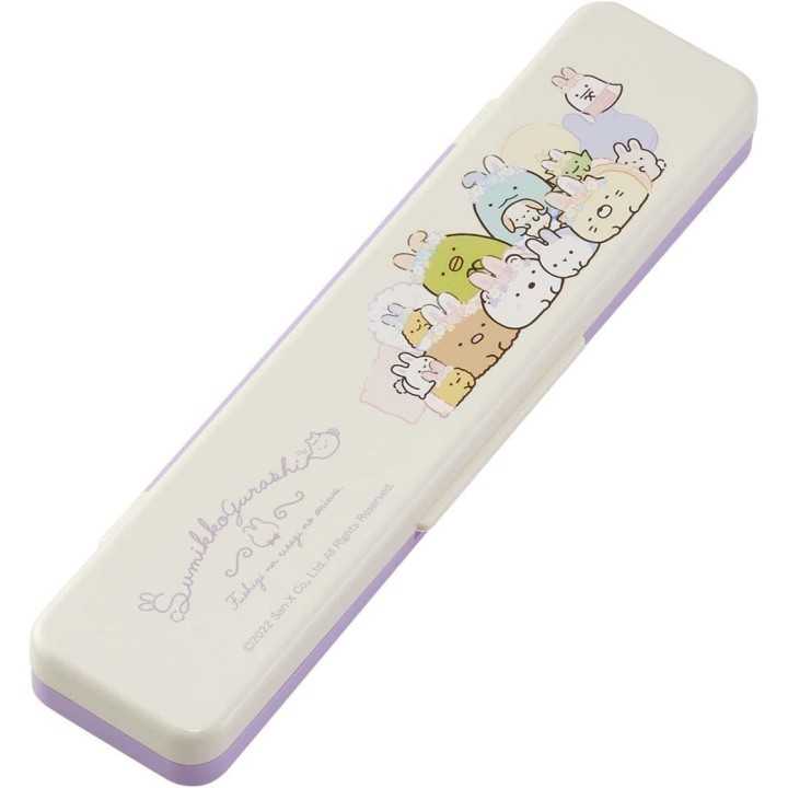 Patinador - Juego de cuchara y palillos de conejo Sumikko Gurashi | Cookingsan.com