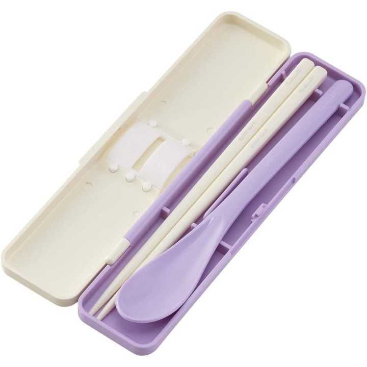 Skater - Sumikko Gurashi Rabbit Spoon and Chopstick Set | Cookingsan.com