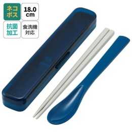 Skater - Set de cuillères et baguettes Bleu Marine