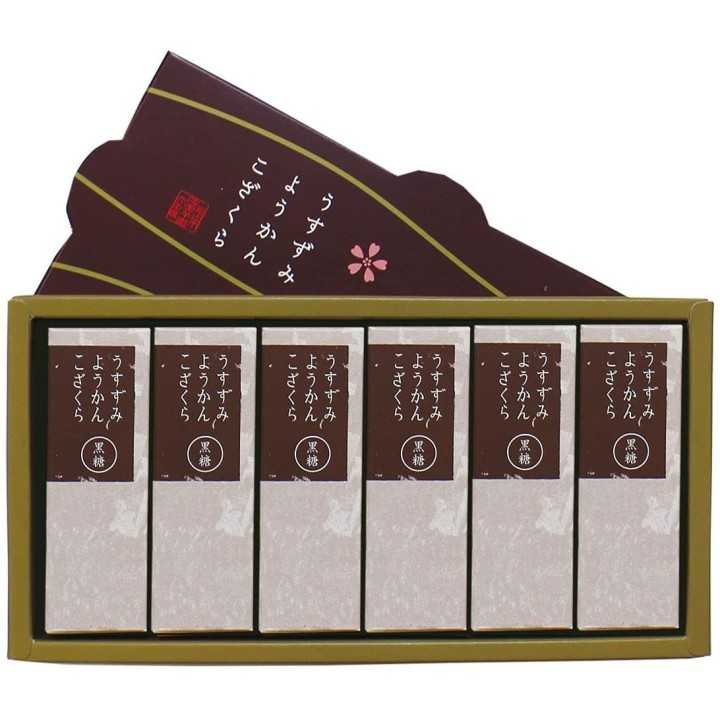 USUZUMI YOUKAN - Yokan au Sucre de Canne (boîte de 6)